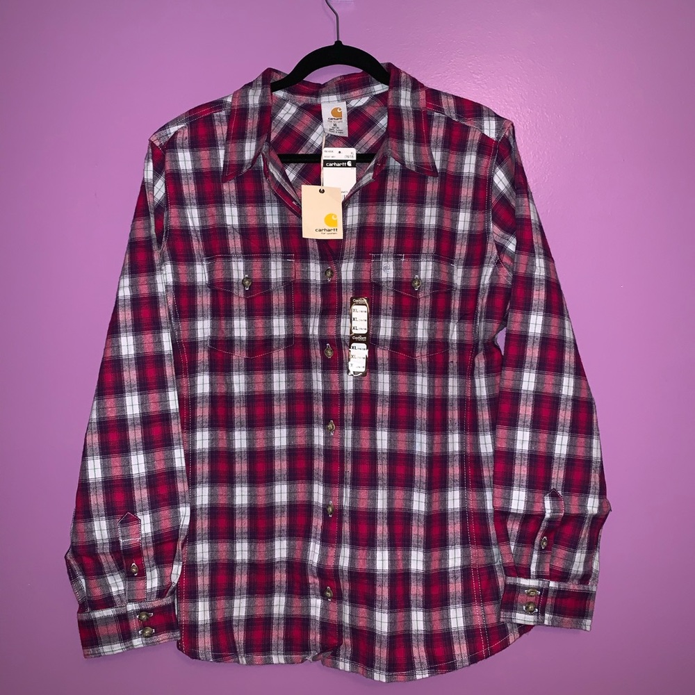 Long sleeve cotton flannel